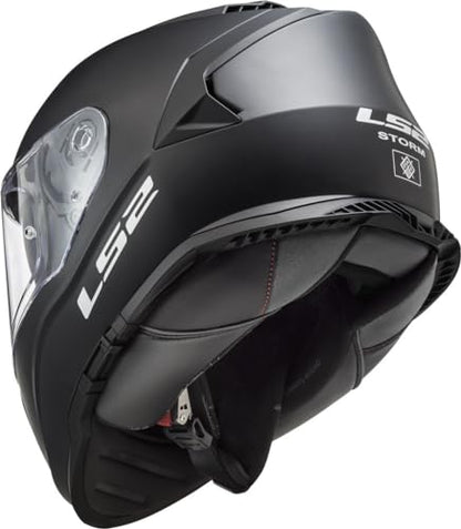 LS2 STORM II SOLID Integraler Motorradhelm Matt Black M