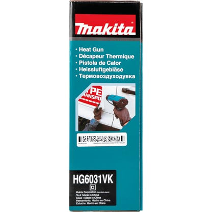 Makita HG6031VK Heissluftgebläse Kit – 1800 Watt