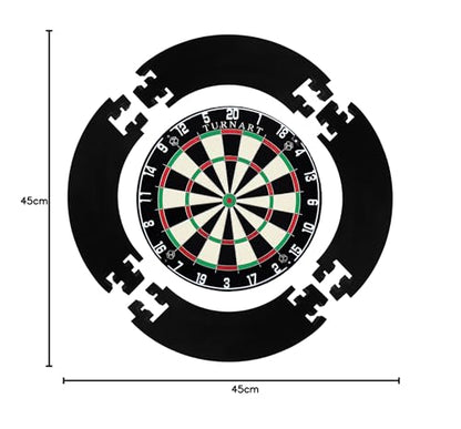 Offizielles Steeldartscheibe Set Kork – 6 Pfeile & Rückwand