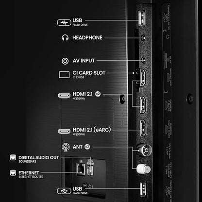 Hisense 65E7Q Fehrnseher - 65 Zoll 4K UHD QLED Smart TV