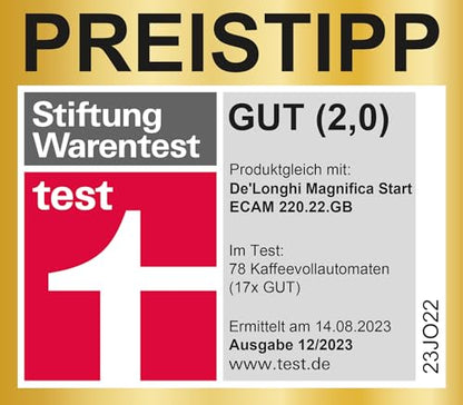 De'Longhi Magnifica Start ECAM222.20.B Kaffeevollautomat - Schwarz