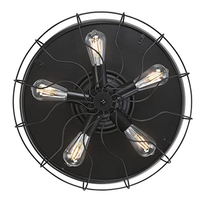 Westinghouse Dunlin 73001 LED-Deckenventilator – Mattschwarz 105cm