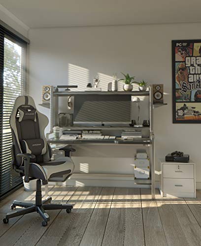 DX Racer XXL Gaming Stuhl - Schwarz/Weiss
