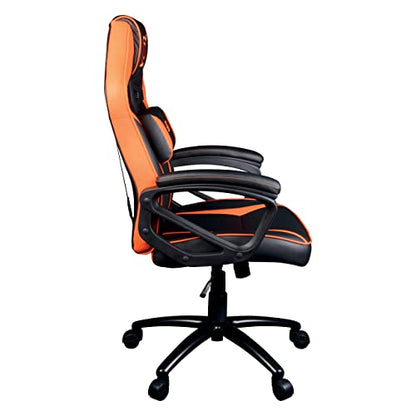 Konix Naruto Shippuden Gaming-Stuhl – Schwarz Orange Konoha PU