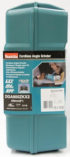 Makita DGA900ZKX2 Akku-Winkelschleifer - 2x18V ohne Akku/Lader im Koffer