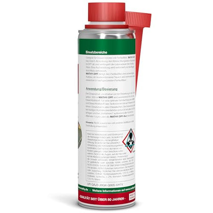 MATHY DPF Partikelfilter Reiniger Diesel Additiv – 12x 300ml