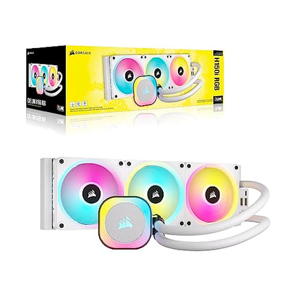 Corsair iCUE LINK H150i RGB Flüssig-CPU-Kühler - 360mm weiss