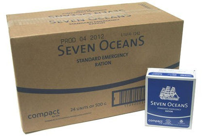 Seven Oceans Notration Langzeitnahrung - 24x 500g Karton