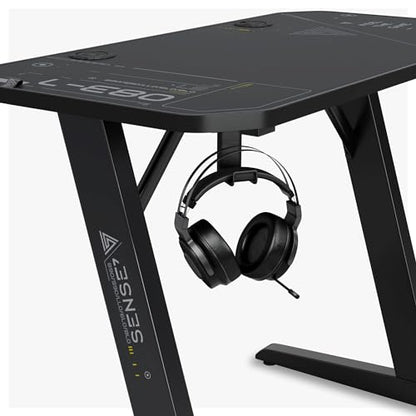 SENSE7 Nomad Cybernetic Gaming PC Schreibtisch 100x50 cm
