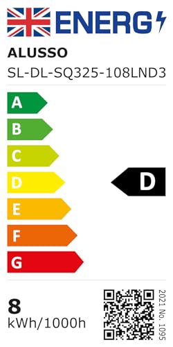 ALUSSO LED Einbaustrahler Dimmbar Ultra Flach 3CCT 68mm IP44 - 10er Set