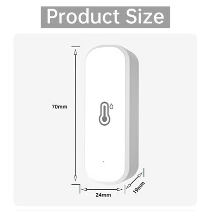 Tuya Smart Raumthermometer Hygrometer Sensor kabellos – 6er Set