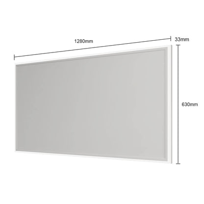 EcoHeat Infrarot Deckenheizung 840W mit LED – 128x63cm