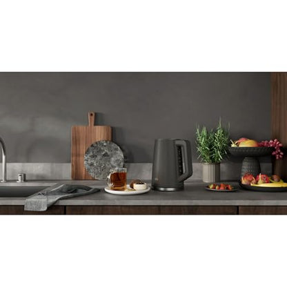 AEG Deli 5 K5-1-6AN Wasserkocher - Anthrazit, 1.7L, 5 Temp.stufen