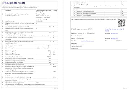 Amazon Fire TV 4-Serie 4K UHD Smart TV - 43 Zoll