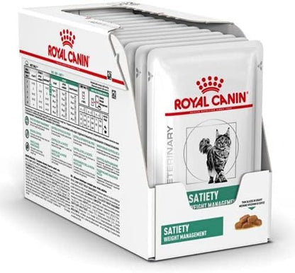 Royal Canin Veterinary Satiety Weight Management Nassfutter - Katze 4x12x85g