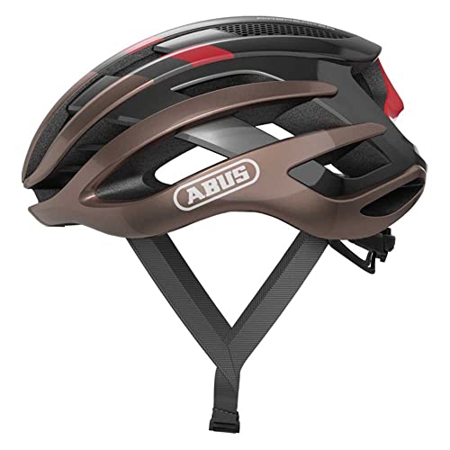 ABUS AirBreaker Rennradhelm Kupfer/Rot - Grösse S