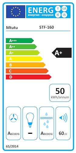 Mtutu Tragbare Abzugshaube – 600m³/h, 10 Aktivkohle Filter