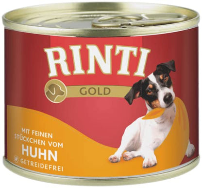 Rinti Gold Multipack Nassfutter 48 x 185g Fleisch-Mix