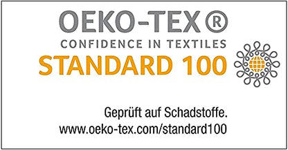 Omela Warm Fleece Winter Bettwäsche Set – Silber Grau 220x240 cm