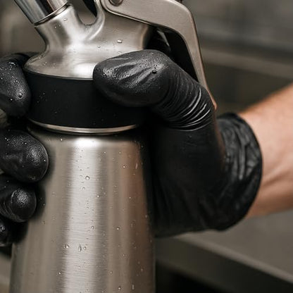 Thiru Sahnespender Edelstahl 500ml – Mit Toolbox & Tüllen