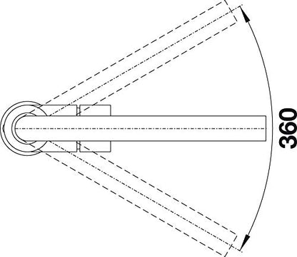 BLANCO MILA Hochdruck Spültischarmatur - Farbe Chrom