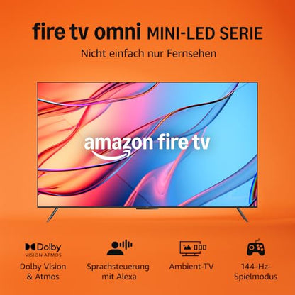 Amazon Fire TV Omni-Mini-LED-Serie QLED 4K Smart-TV 55 Zoll