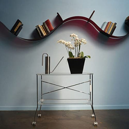 Kartell Bookworm Flexibles Bücherregal – Grau, 320 cm