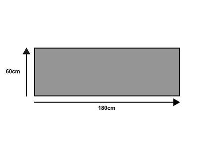 wash+dry Le Citron Fussmatte innen & aussen 60x180 cm