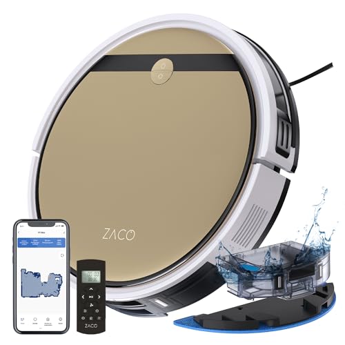 ZACO V5 Max Saugroboter mit Wischfunktion für Tierhaare