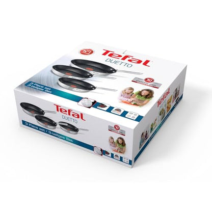 Tefal Duetto Pfannenset 3-teilig 20/24/28 cm Induktion