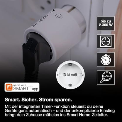 LEDVANCE SMART+ Indoor Plug Smarte Steckdose 4er-Set weiss
