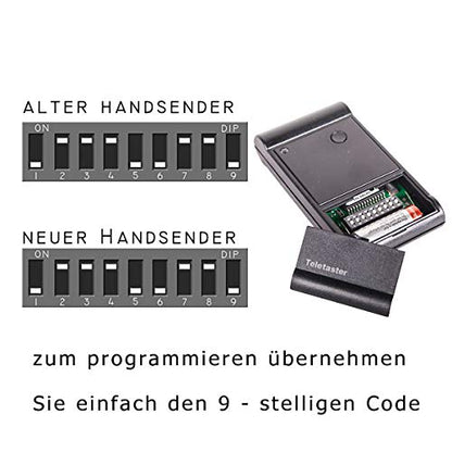 Berner SKX1MD Handsender Garagentoröffner 433MHz - Tedsen