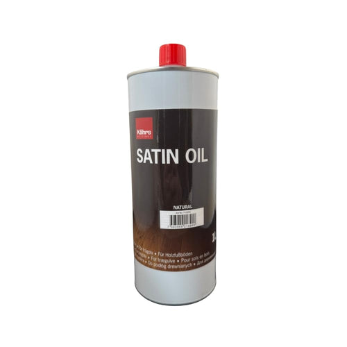 Kährs Satin Öl 1 L Parkettpflege für natur geölte Holzböden – Pflegeöl im 1-Liter-Gebinde