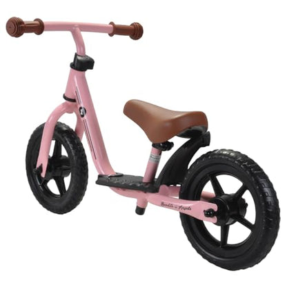 Bandits & Angels Laufrad Metall Weidenkorb – Vintage Rosa