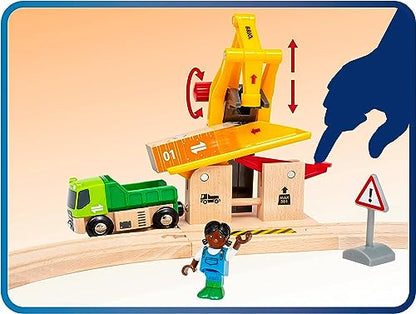 BRIO World 33977 Smart Tech Sound Deluxe Eisenbahn Set