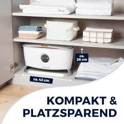 CLEANmaxx Hemdenbügler Bügelautomat – Dampf & Hosenaufsatz