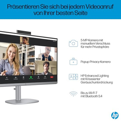 HP OmniStudio X 27-cs0273ng All-in-One KI PC - Silber