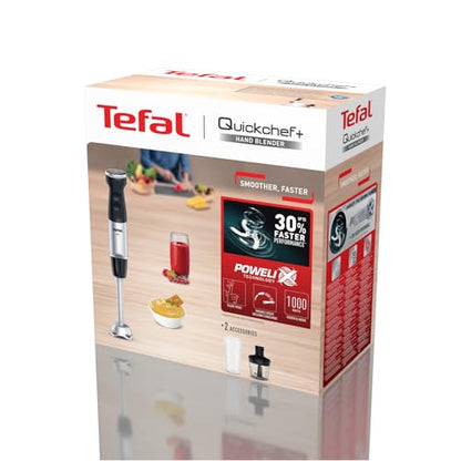 Tefal Quickchef+ Stabmixer und Zerkleinerer - Schwarz HB672830