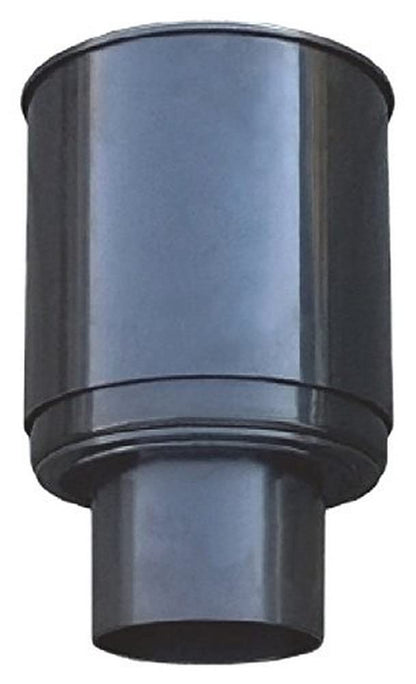 AquaForte Schwimmender Skimmer mit Korb, Ø 200 x 110 mm, schwarz, zur Reinigung der Wasseroberfläche