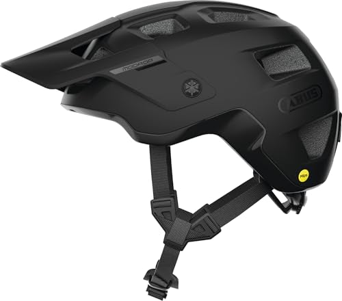 ABUS MoDrop MIPS MTB Helm - Schwarz Matt S