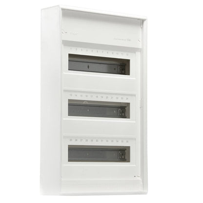 Hager Volta VA36CN Aufputz Verteilerkasten - 3-reihig IP30 mit Tür