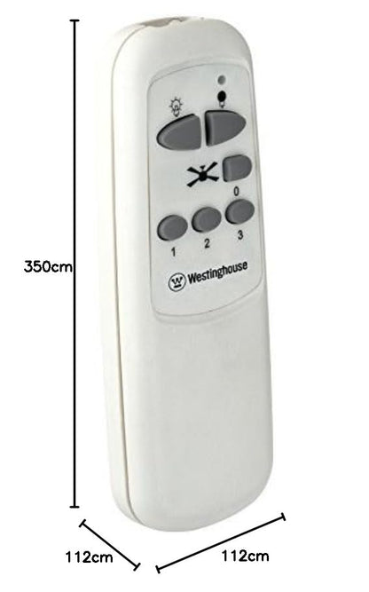Halley 72180 Deckenventilator – 112 cm, weiss, Licht