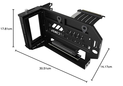 Cooler Master Vertikale GPU Halterung V3 - Schwarz