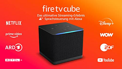 Amazon Fire TV Cube Streaming Player – Zertifiziert Generalüberholt