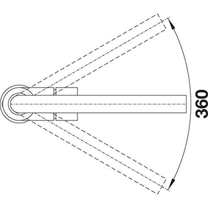 BLANCO MILA Hochdruck Spültischarmatur - Farbe Chrom