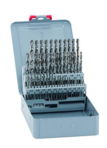 HSS Cobalt Spiralbohrer Set KM 50 - 50-teilig Ø 1-5.9mm. Spiralbohrer aus HSS Cobalt zum Bohren von Metall.