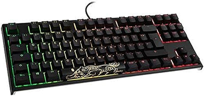 Ducky One 2 TKL RGB Gaming Tastatur MX-Red - Schwarz