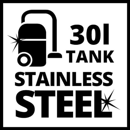 Einhell TC-VC 1930 SA Nass-Trockensauger – 1500W, 30L