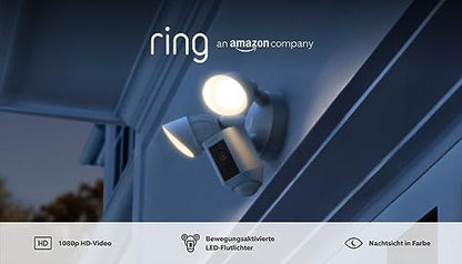Ring Flutlichtkamera Plus Kabel – WLAN Aussenkamera