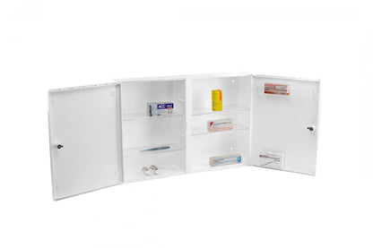 Jokey Medi II Medizinschrank abschliessbar, Kunststoff, weiss